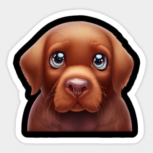 Barktastic Chesapeake Bay Retriever Sticker